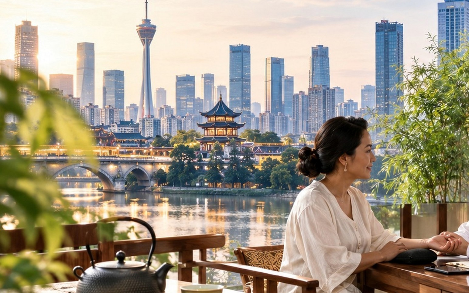 Illustrative Chengdu cultural and wellness experience